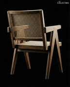 The Chandigarh Secretariat Cane Armchair