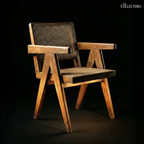 The Chandigarh Secretariat Cane Armchair