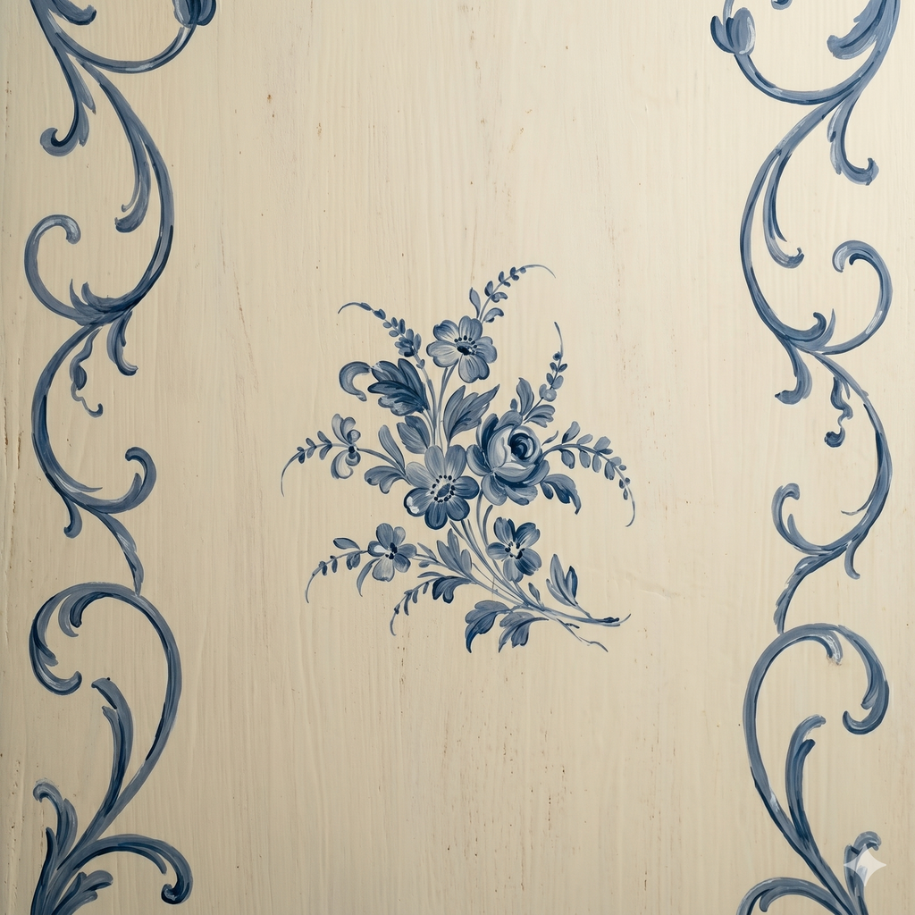 The Chantilly Bleu Provincial Chest