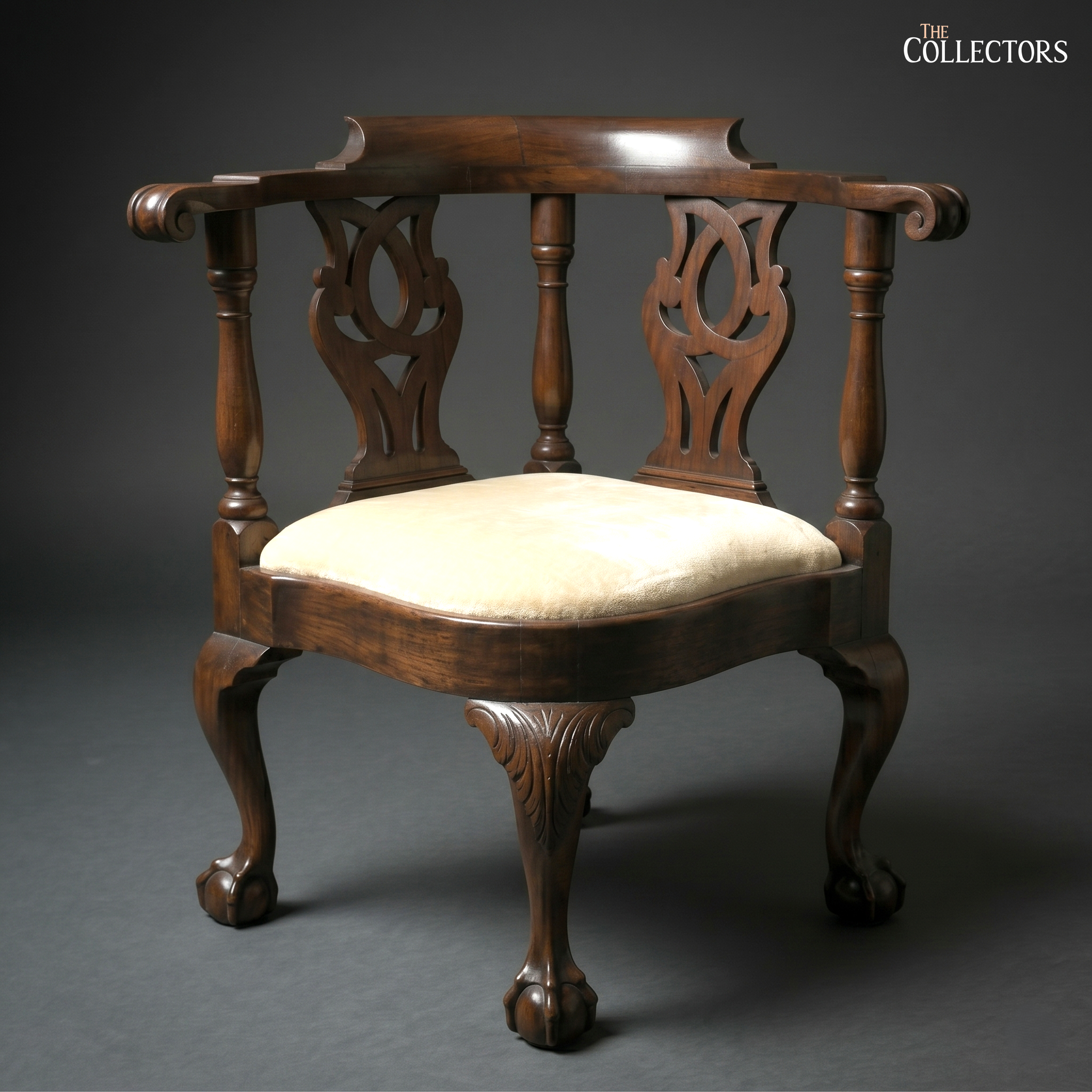 The Chelsea Chippendale Revival Corner Chair