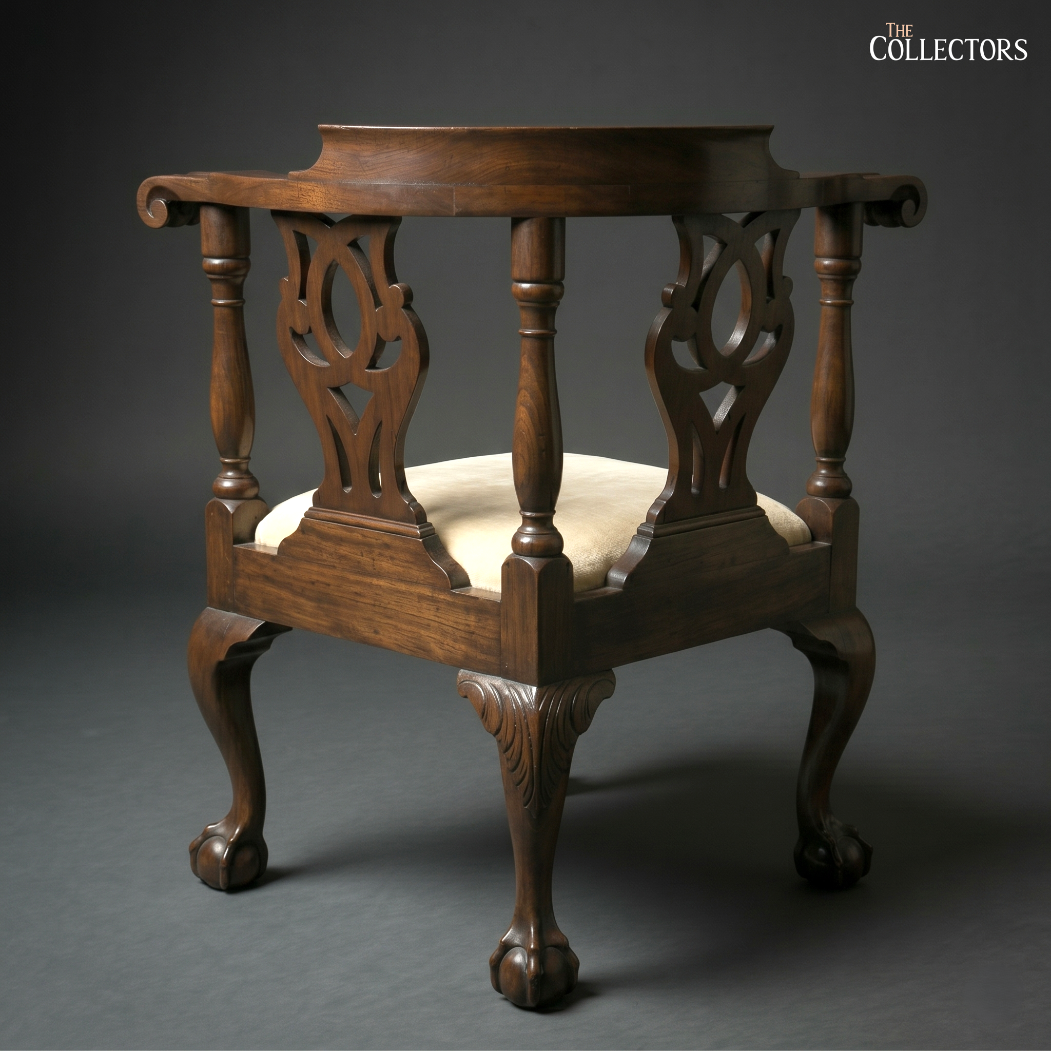 The Chelsea Chippendale Revival Corner Chair