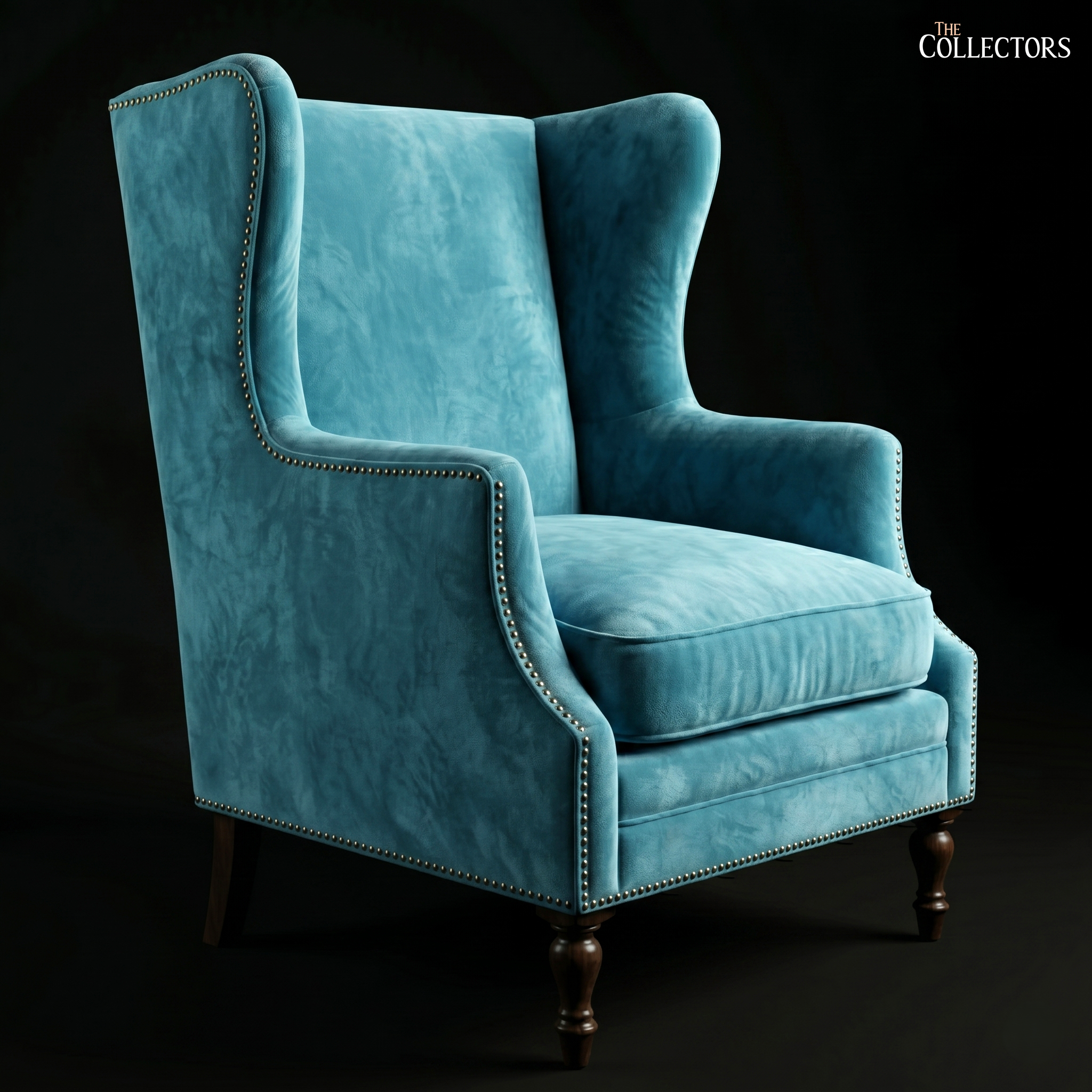 The Chelsea Nailhead Wingback Armchair