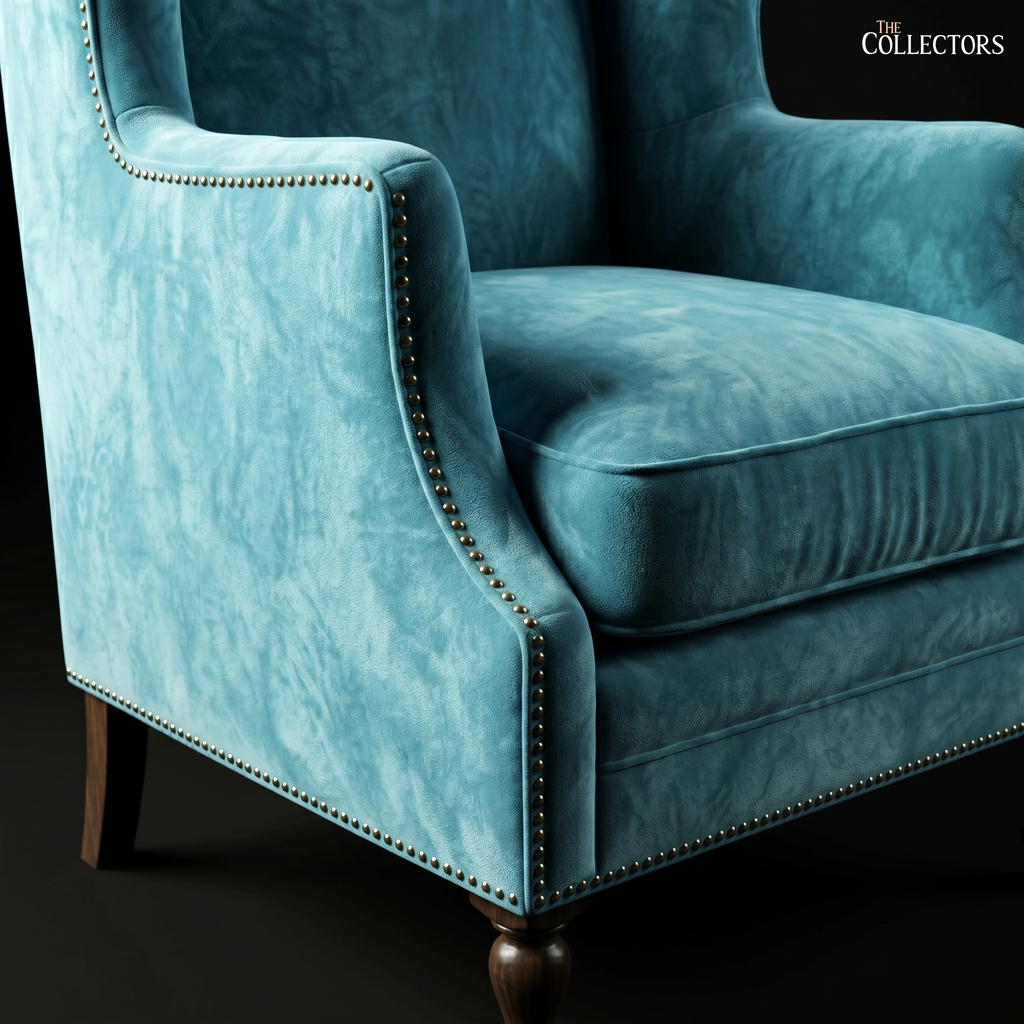 The Chelsea Nailhead Wingback Armchair