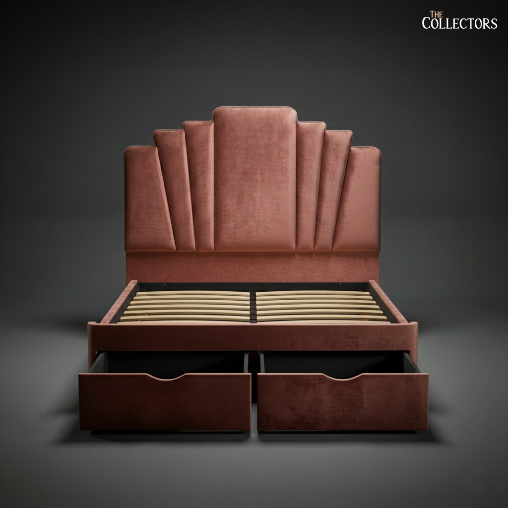 The Chicago Century Art Deco Bed