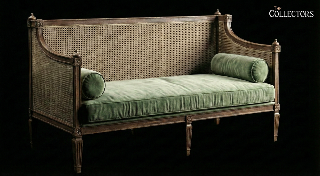 The Chowringhee Cane-Back Day Bed