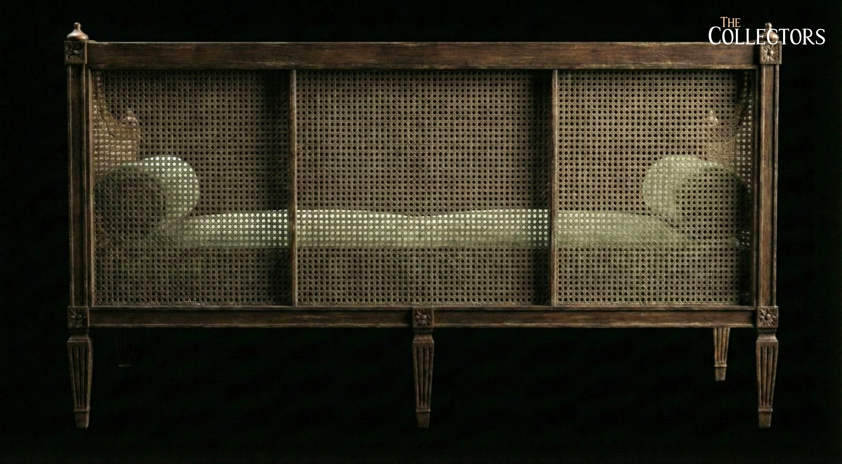 The Chowringhee Cane-Back Day Bed