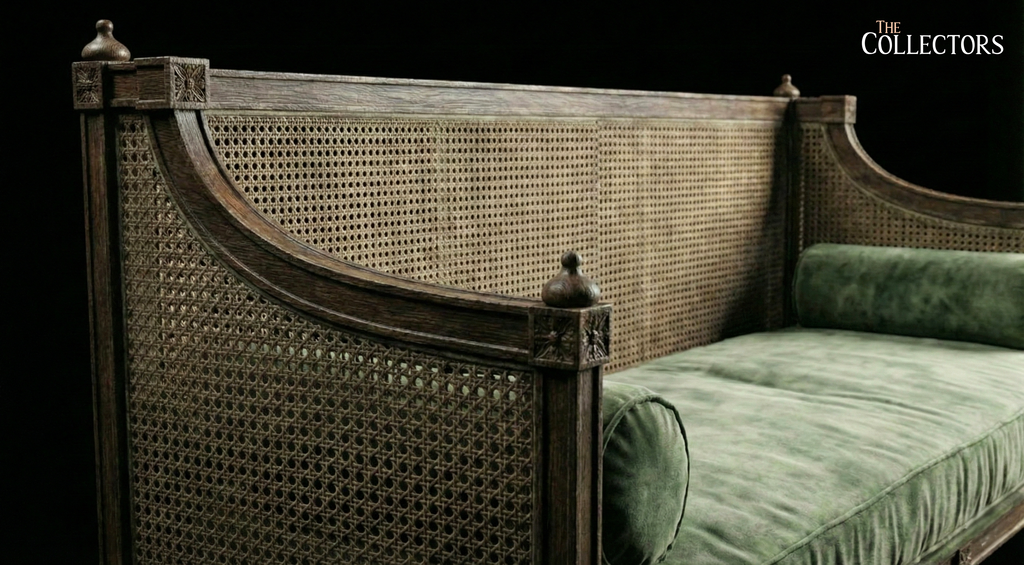 The Chowringhee Cane-Back Day Bed
