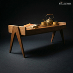 The Compass-Leg Tray Table: A Jeanneret Homage