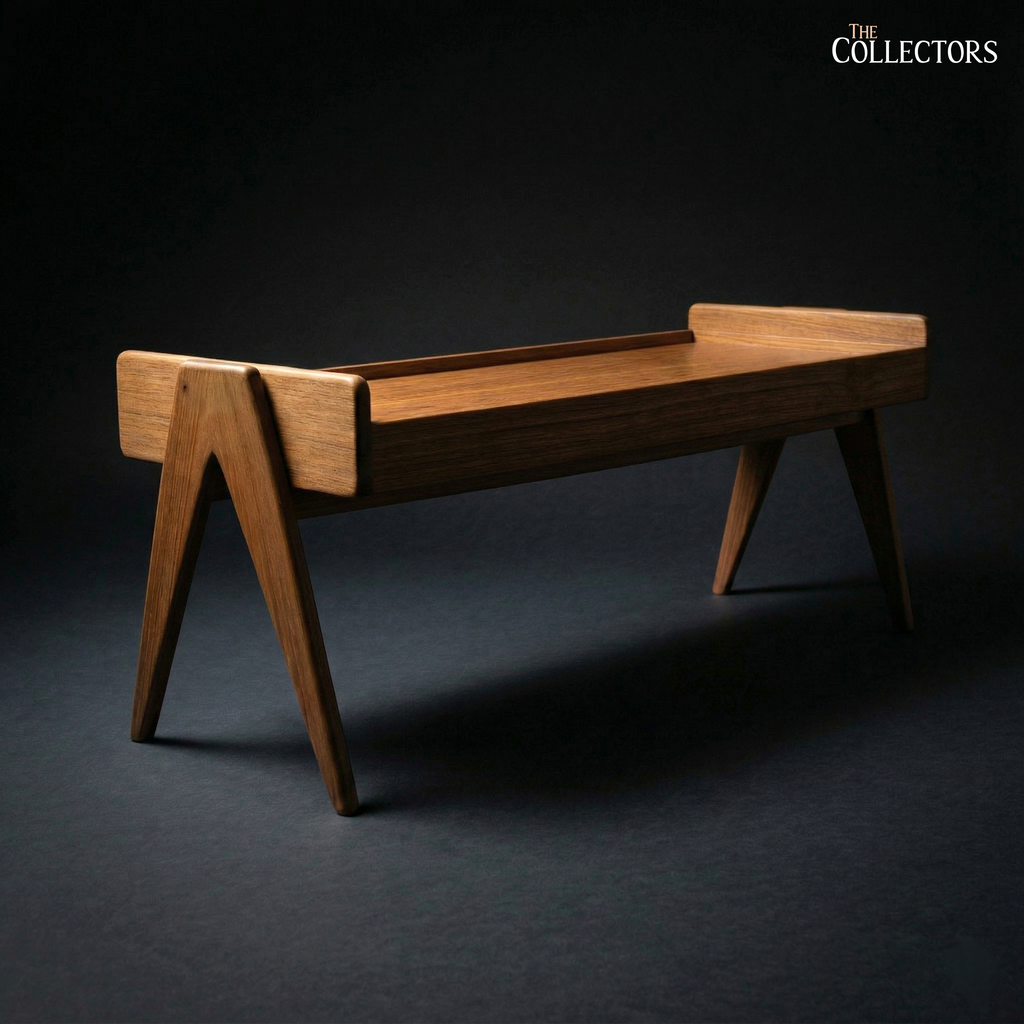 The Compass-Leg Tray Table: A Jeanneret Homage