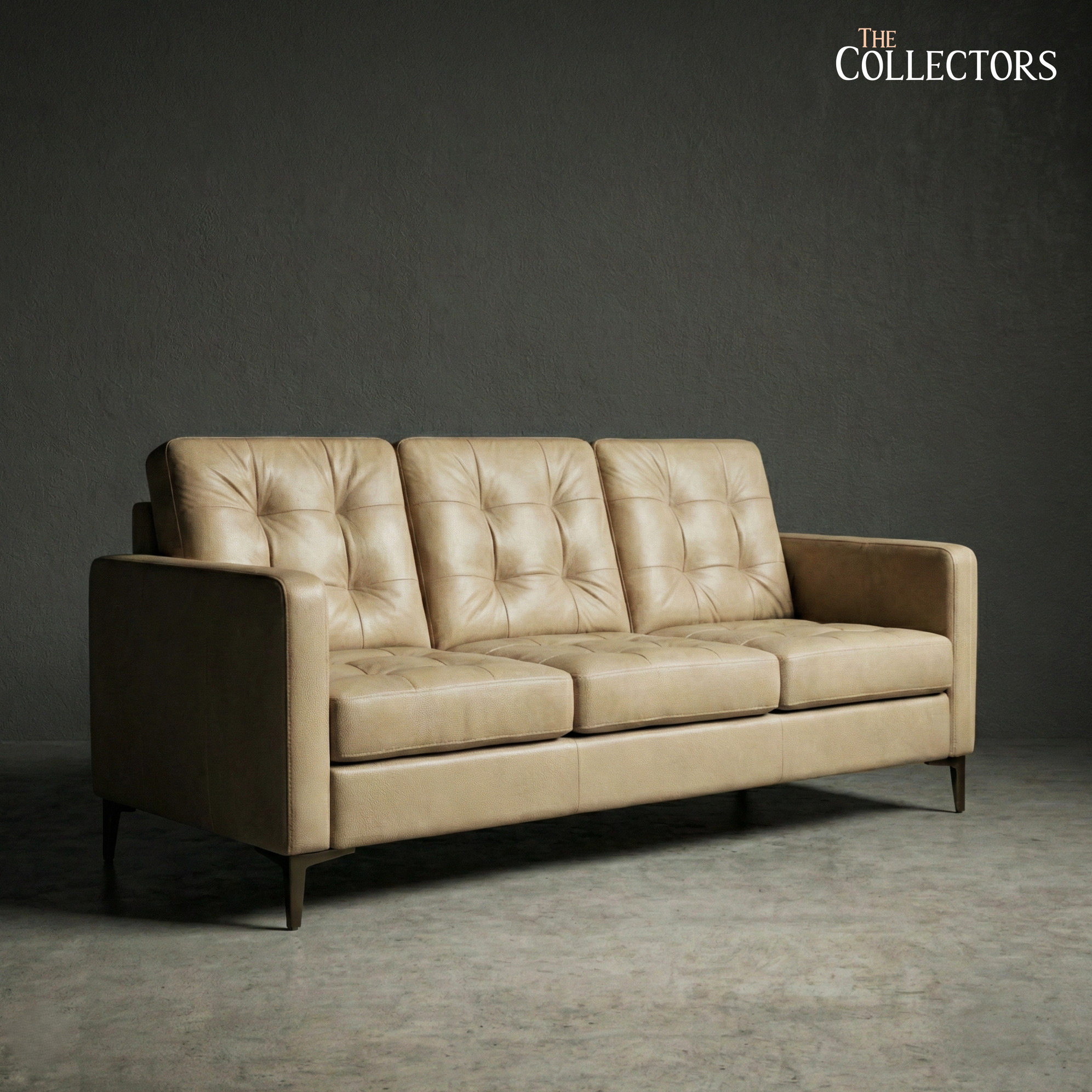 The Copenhagen Modernist Lounge Leather Sofa Suite