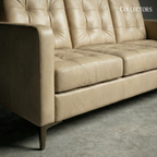 The Copenhagen Modernist Lounge Leather Sofa Suite