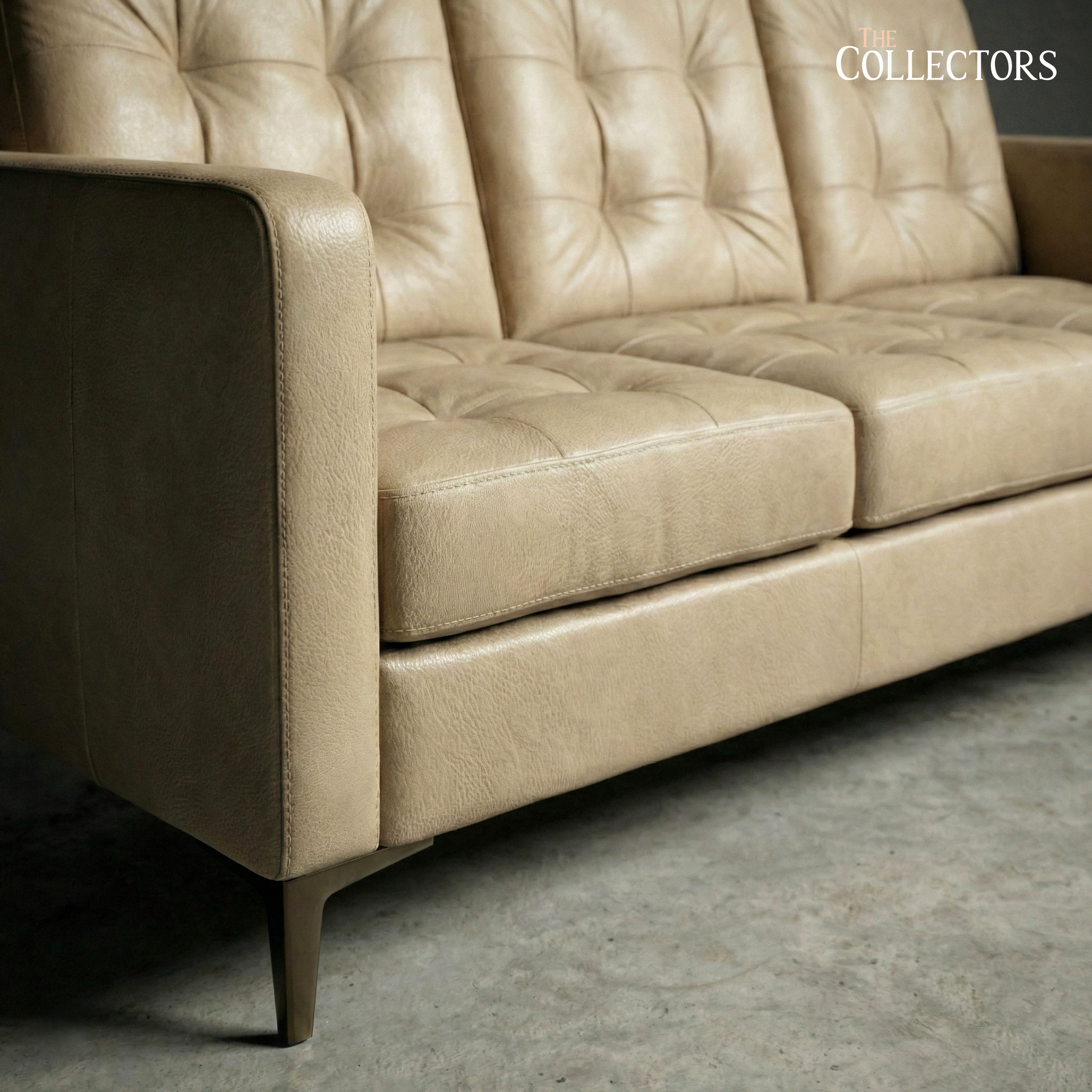 The Copenhagen Modernist Lounge Leather Sofa Suite