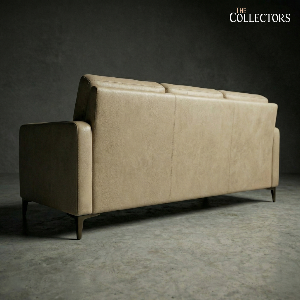 The Copenhagen Modernist Lounge Leather Sofa Suite