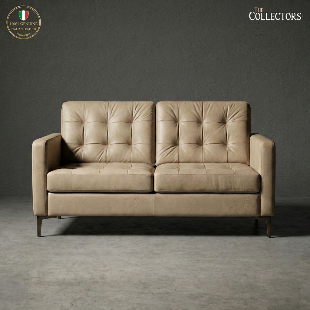 The Copenhagen Modernist Lounge Leather Sofa Suite