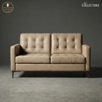 The Copenhagen Modernist Lounge Leather Sofa Suite