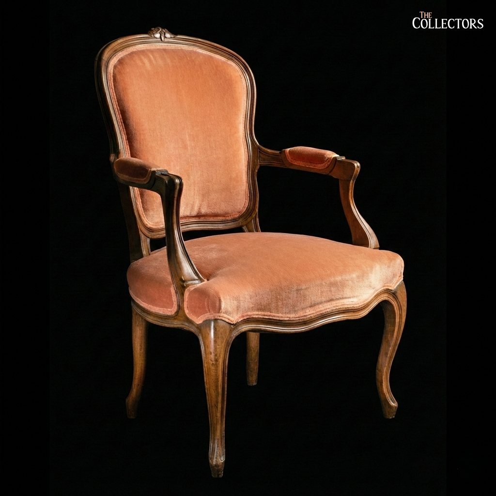 The Coquille Crest Louis XV Armchair