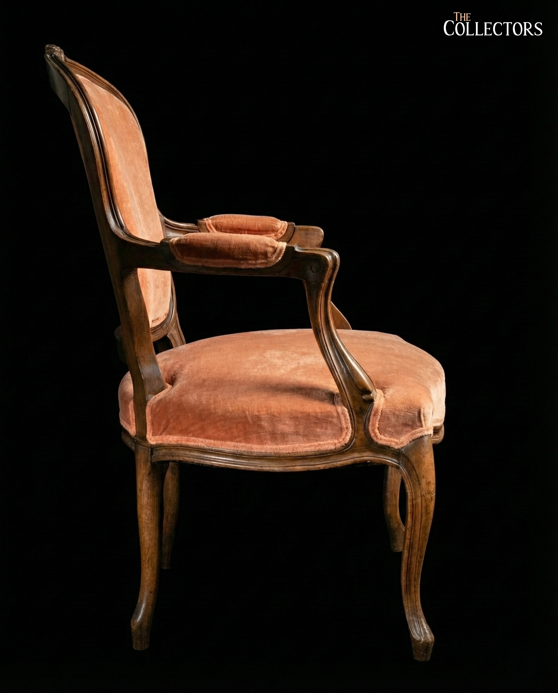 The Coquille Crest Louis XV Armchair