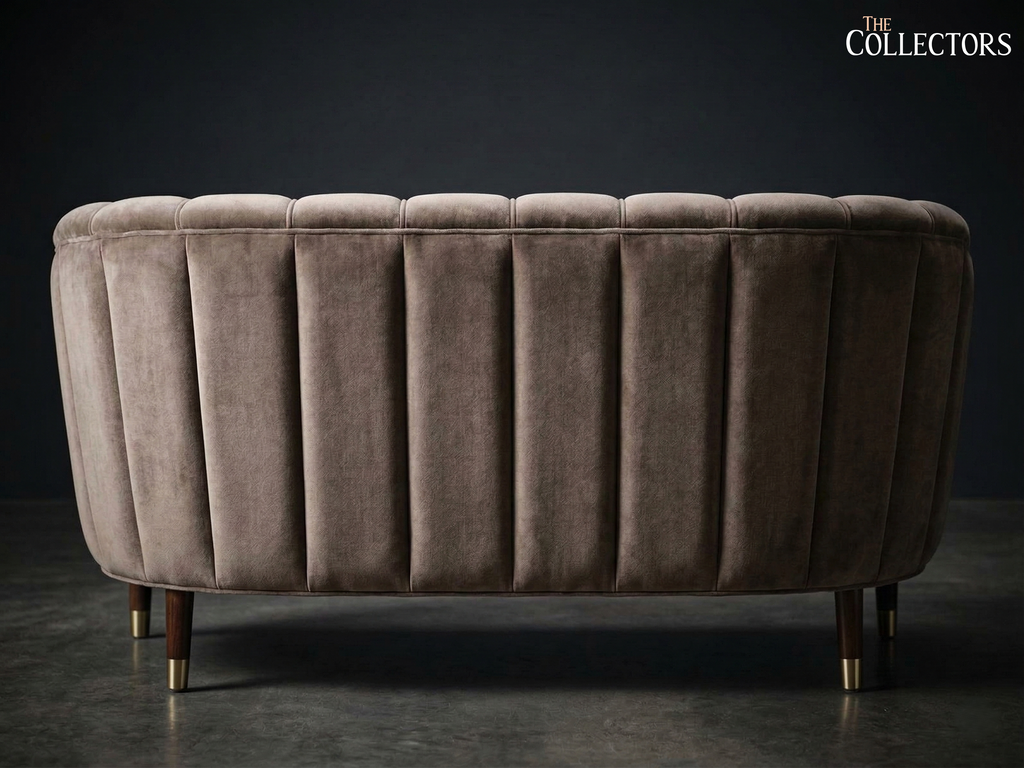 The Danish Art Deco Channel-Back Sofa