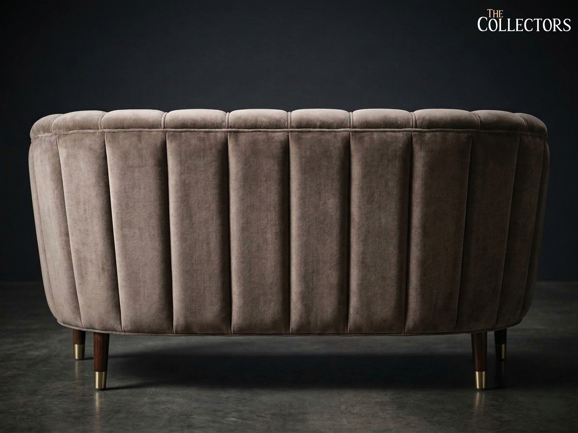 The Danish Art Deco Channel-Back Sofa