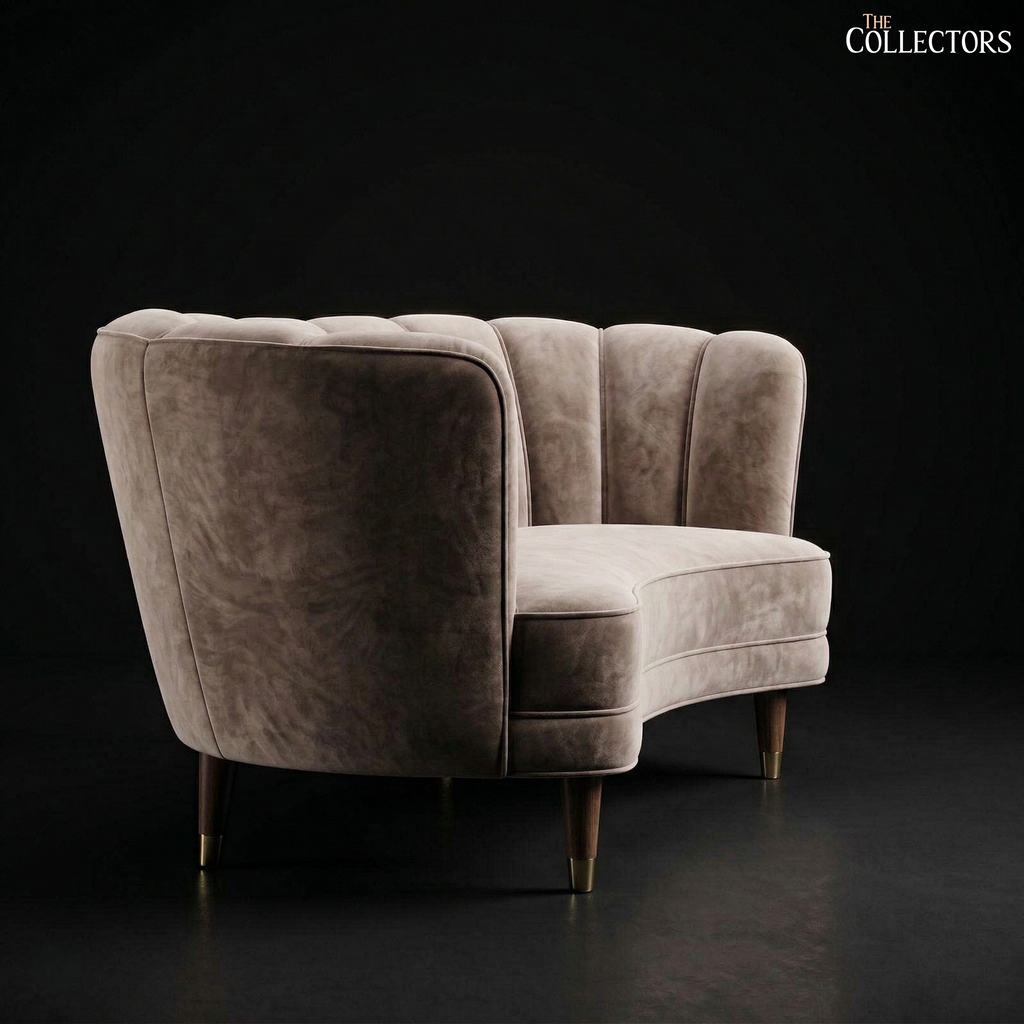 The Danish Art Deco Channel-Back Sofa
