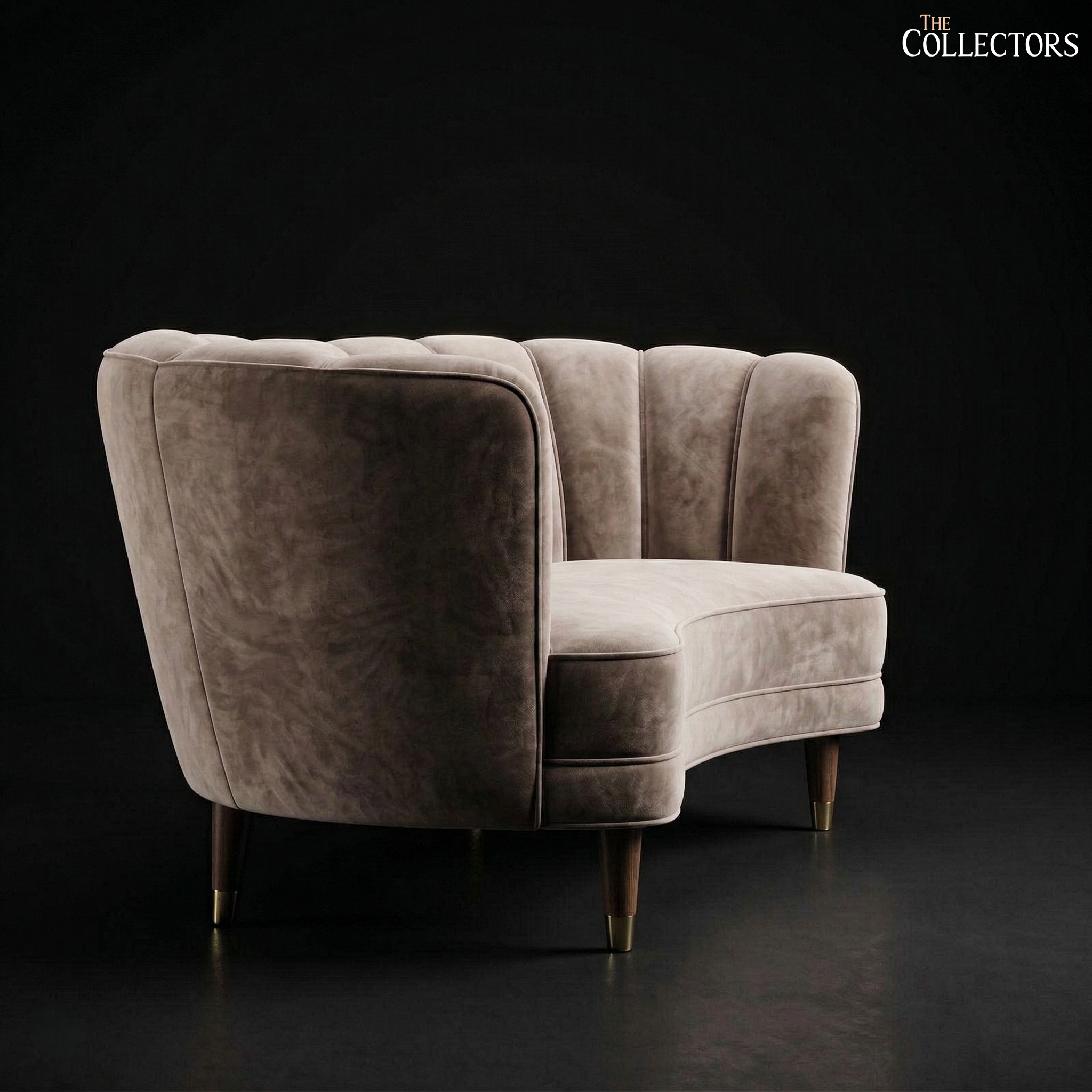 The Danish Art Deco Channel-Back Sofa