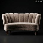The Danish Art Deco Channel-Back Sofa
