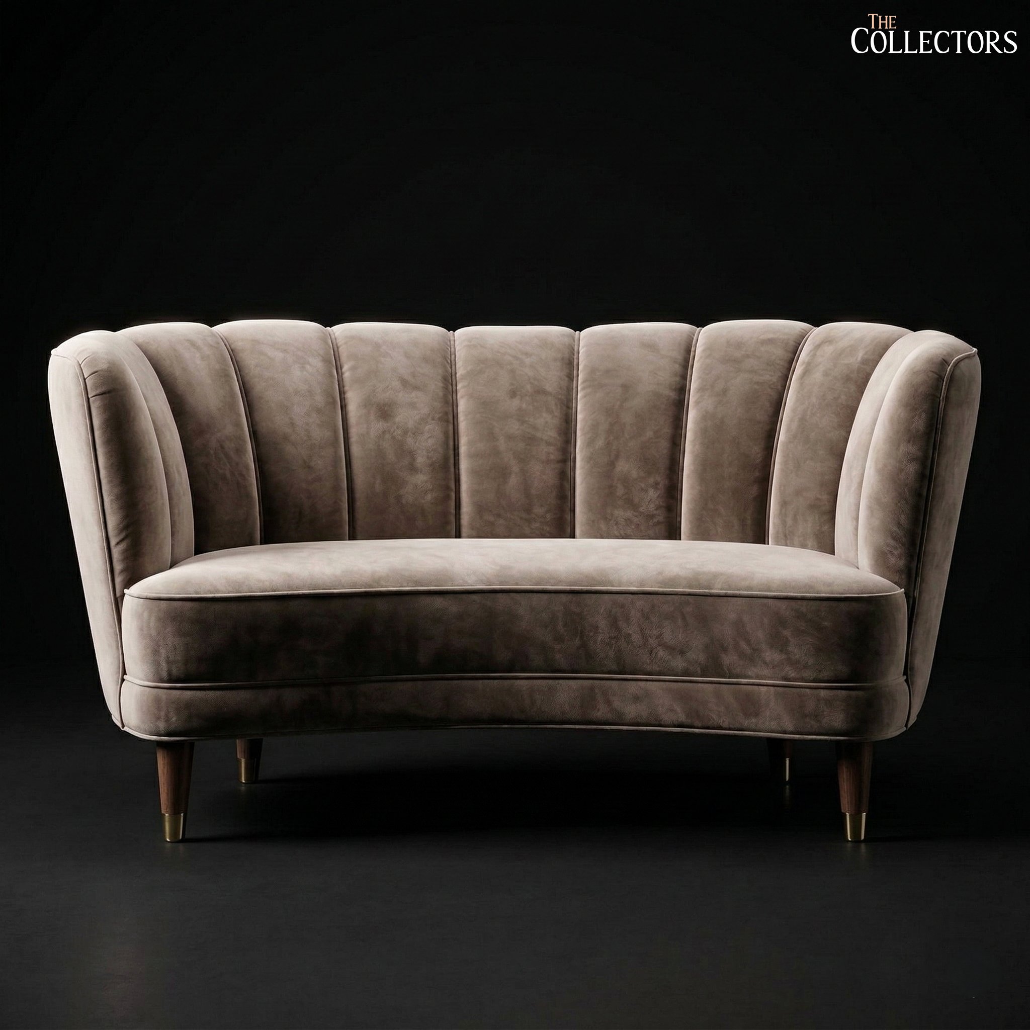 The Danish Art Deco Channel-Back Sofa