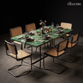 The Dessau Emerald Cantilever Dining Set