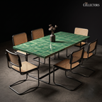The Dessau Emerald Cantilever Dining Set