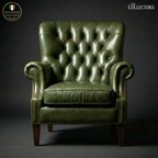 The Diplomat’s Wingback Leather Chair
