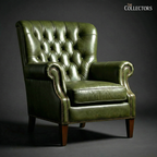 The Diplomat’s Wingback Leather Chair