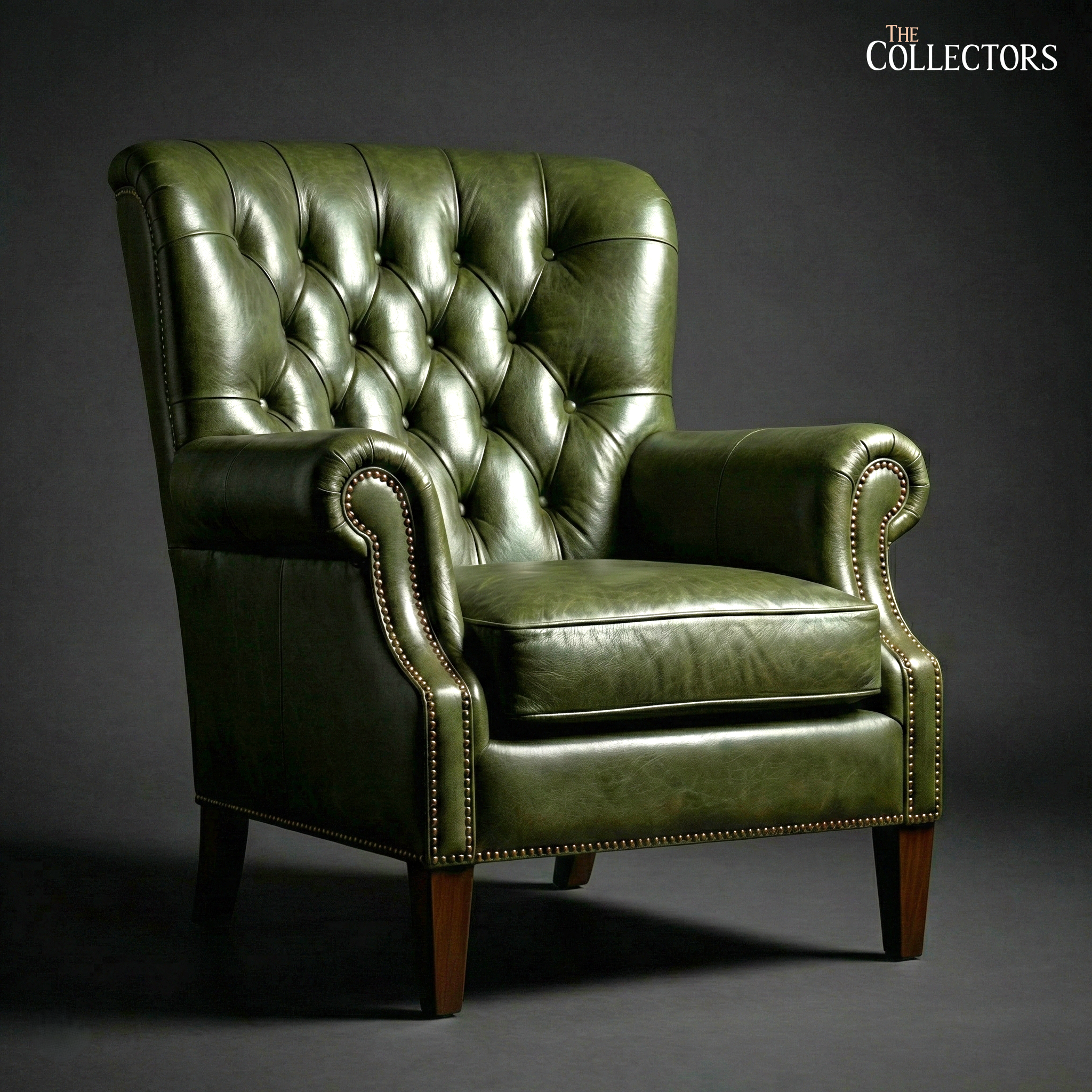 The Diplomat’s Wingback Leather Chair