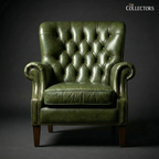 The Diplomat’s Wingback Leather Chair