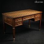 The Fontainebleau Brass Inlay Bureau Plat