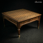 The Fontainebleau Brass Trellis Coffee Table