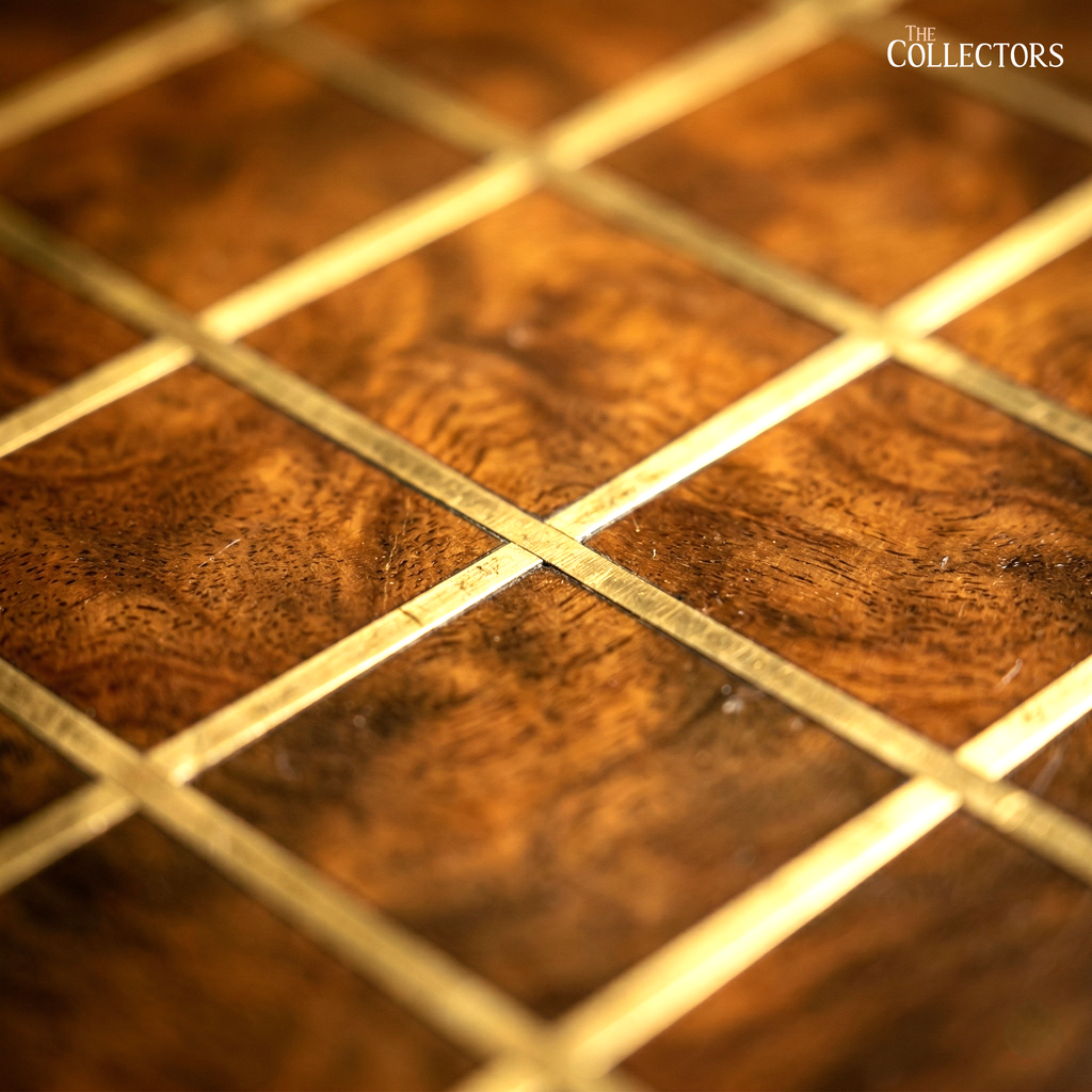 The Fontainebleau Brass Trellis Coffee Table