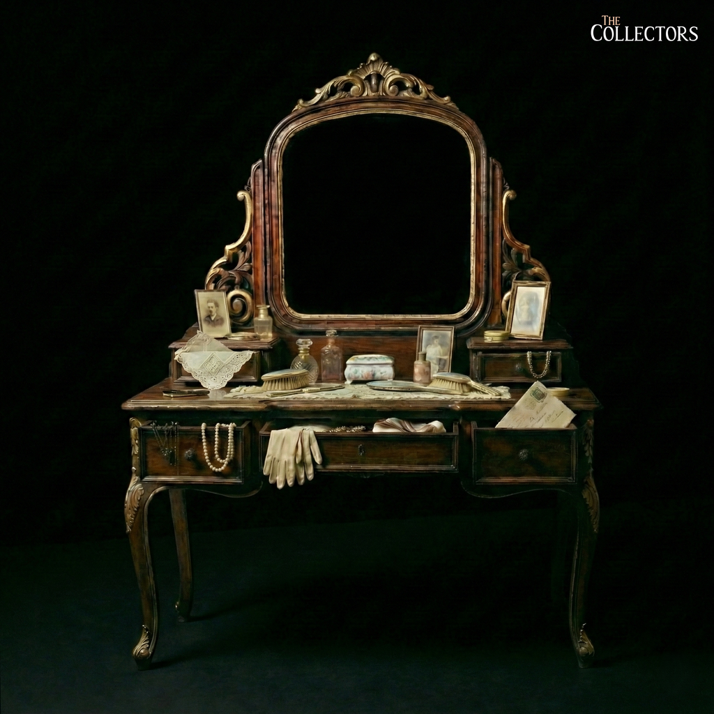 The Fontainebleau Rocaille Vanity Bureau
