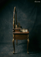The Fontainebleau Rocaille Vanity Bureau