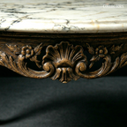 The French Court Louis XV Marble Salon Table