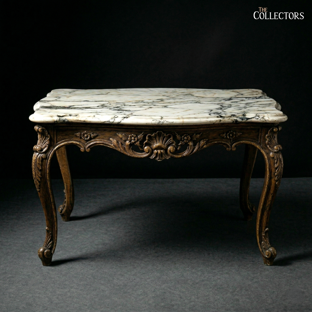 The French Court Louis XV Marble Salon Table