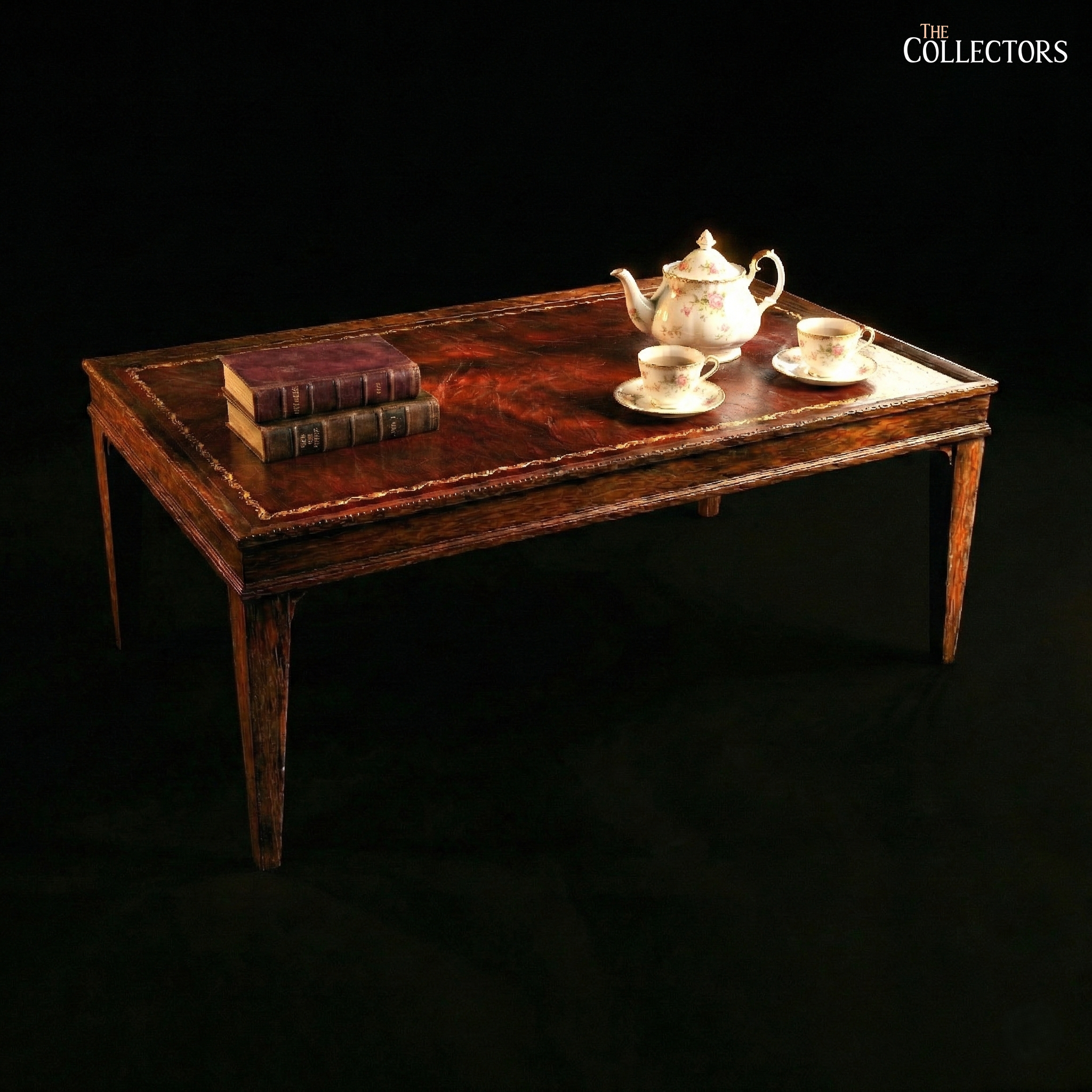 The Georgian Leather-Panel Coffee Table