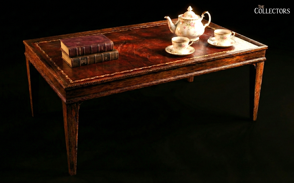 The Georgian Leather-Panel Coffee Table