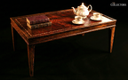 The Georgian Leather-Panel Coffee Table