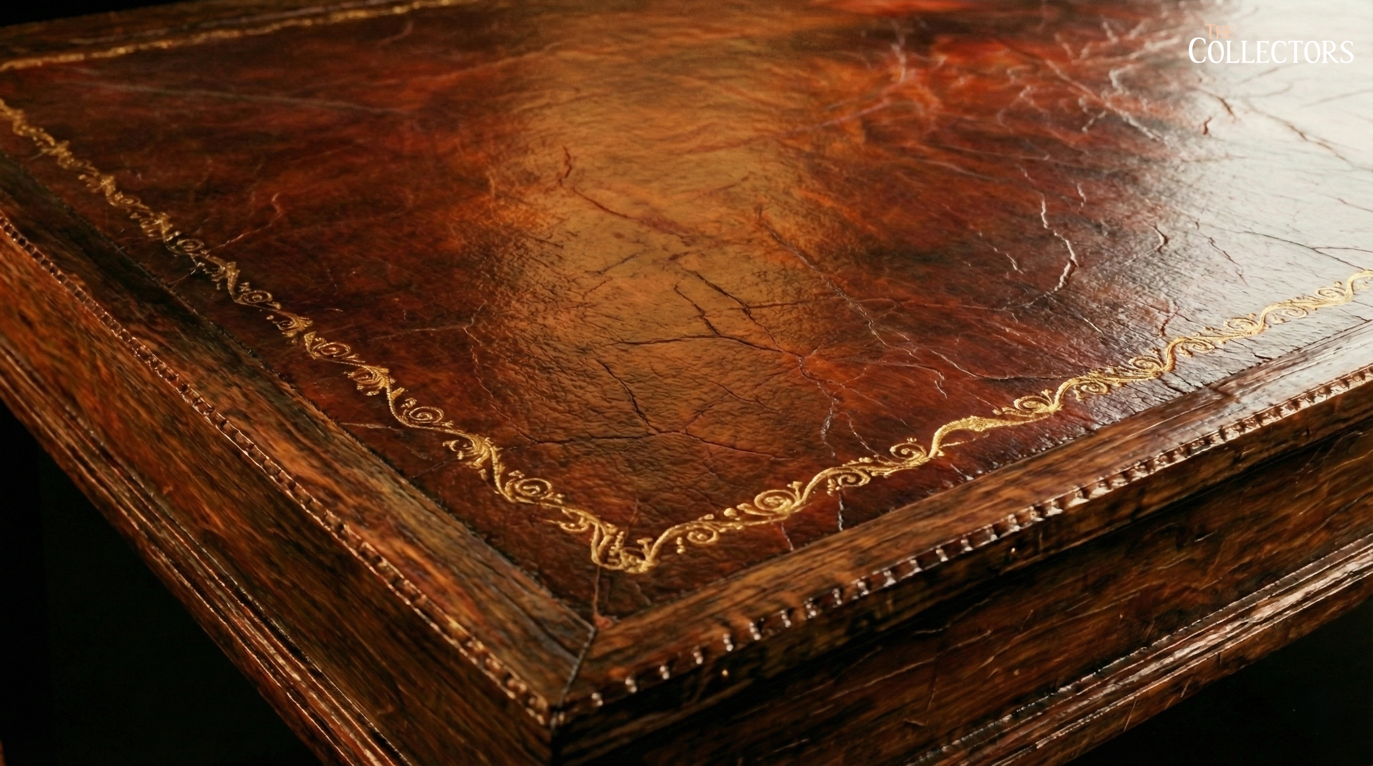 The Georgian Leather-Panel Coffee Table