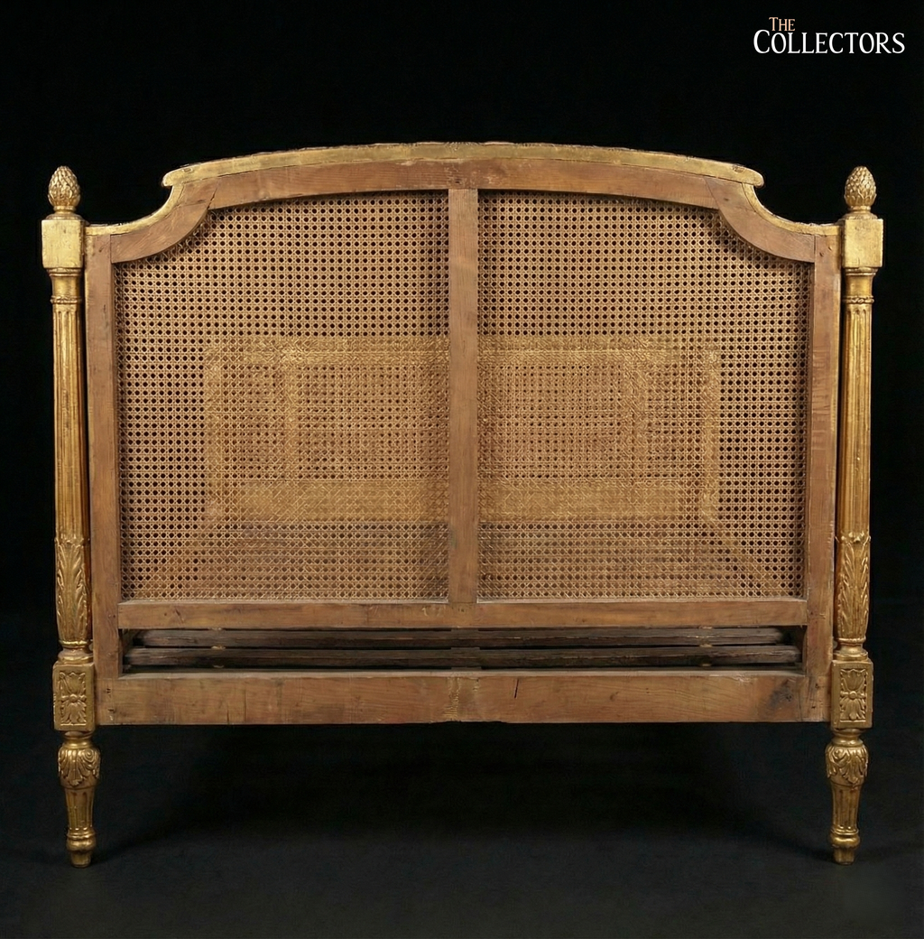The Gilded Parisian Salon Bed