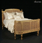 The Gilded Parisian Salon Bed