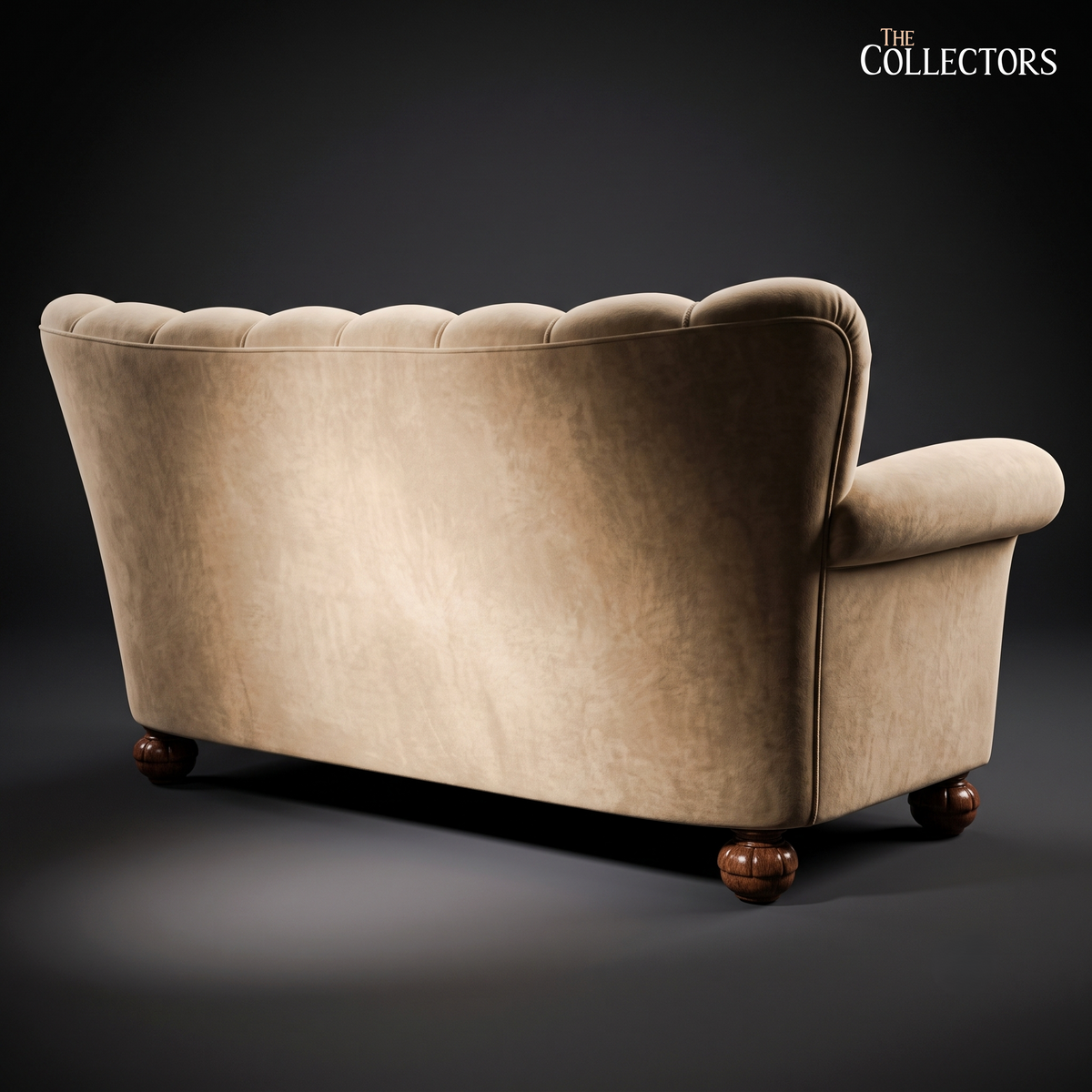 The Gothenburg Curved Deco Settee