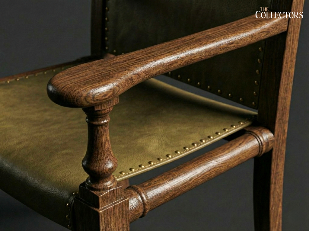 The Hampstead Study Room Leather Armchair