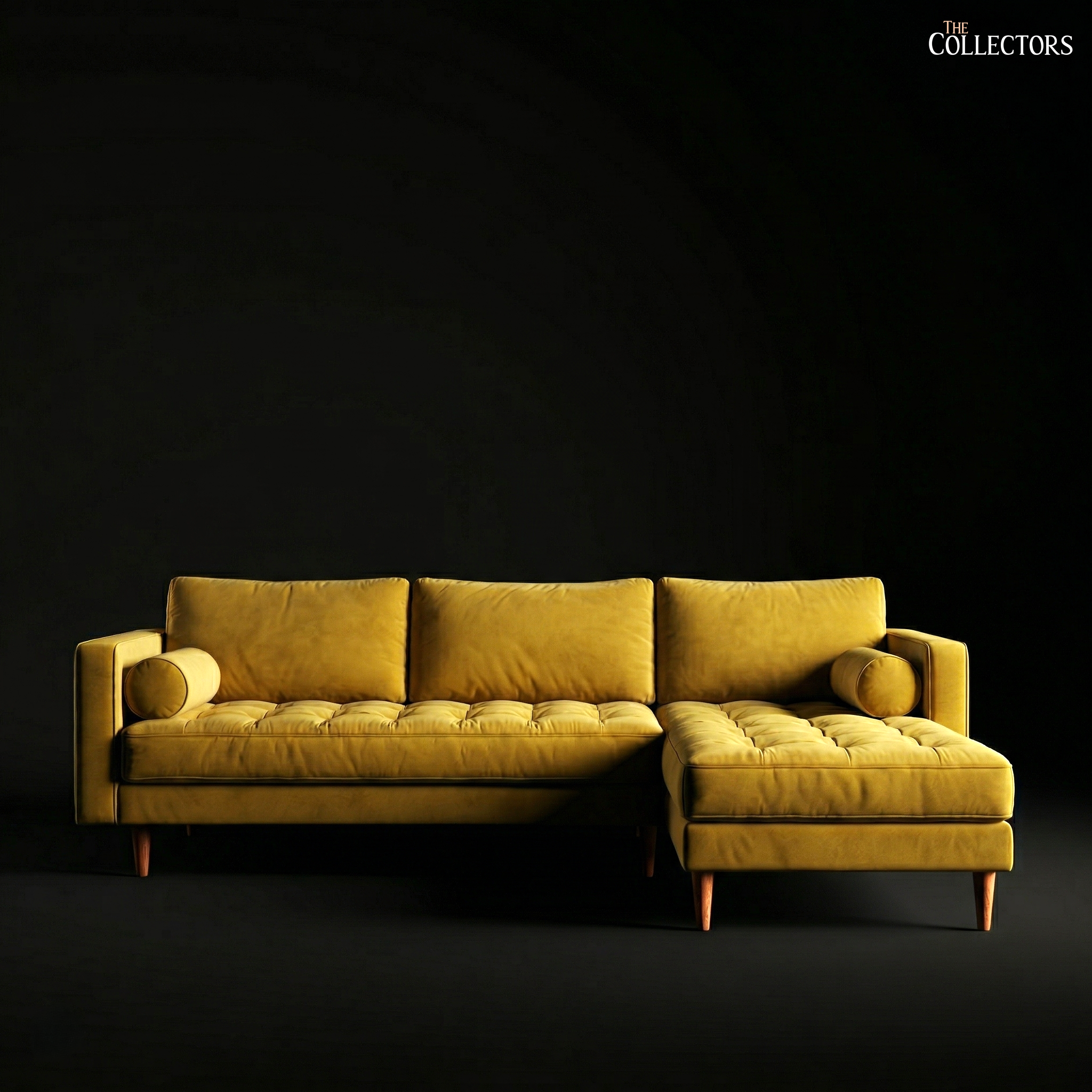 The Helsinki Mid Century Modern Sectional Sofa