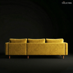 The Helsinki Mid Century Modern Sectional Sofa